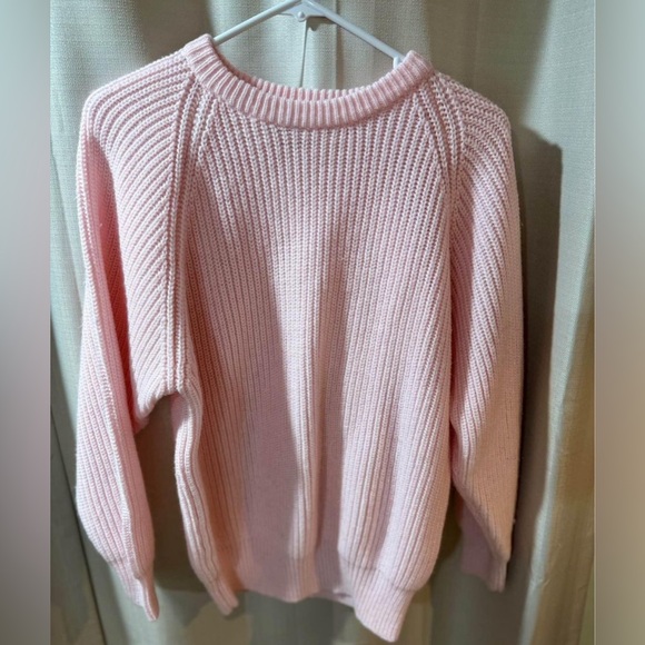 Partners Mervyns pink sweater women’s size medium - Picture 3 of 6